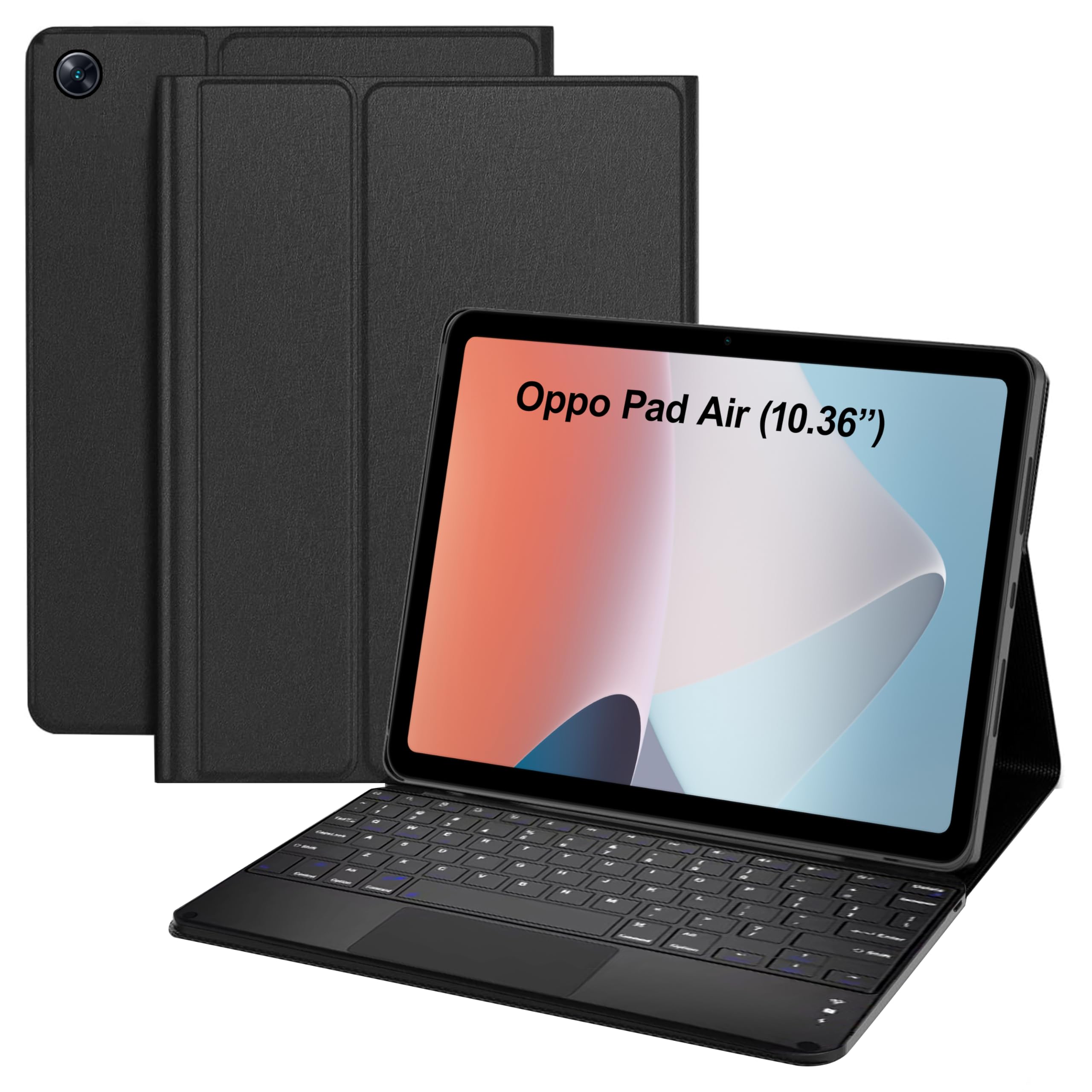 TGK Detachable Bluetooth Keyboard Case for Oppo Pad Air 10.36 inch